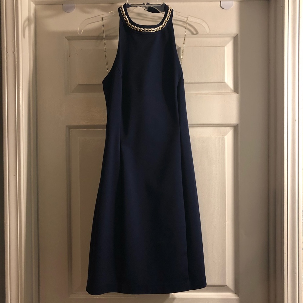 Navy halter dress 🔅Never Worn🔅